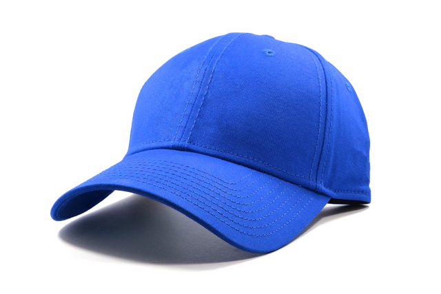 青いキャップ　帽子