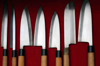 Japanese kitchen knives