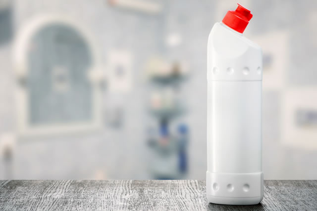 Detergent Bottle on the shelf
