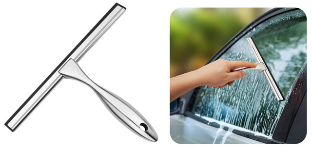 UZIPAL 水切りワイパー ガラススクイジー ウォータースクイジー ガラス掃除プロ用ツール