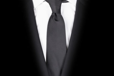 黒いネクタイ