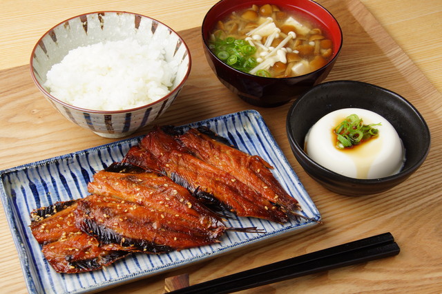 魚のみりん焼きの定食