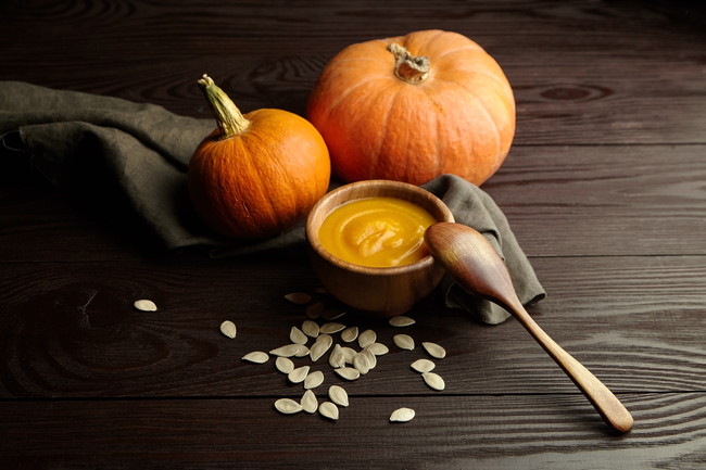 かぼちゃとかぼちゃのスープ