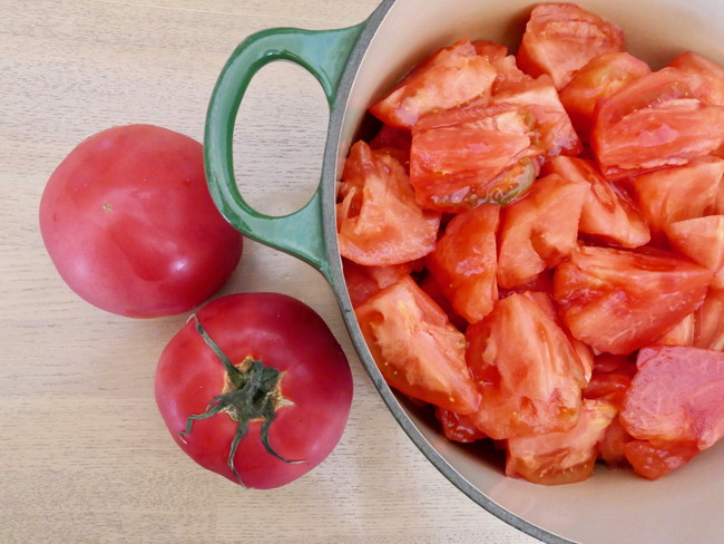 トマトとトマト料理