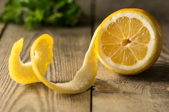 レモンの断面図