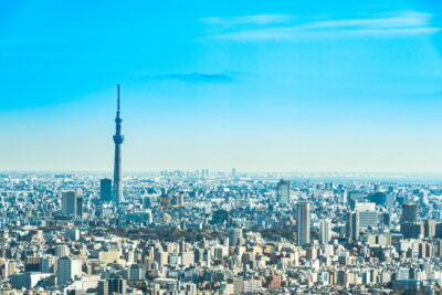 東京スカイツリーが見える景色