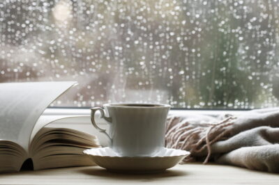 雨の日の読書タイム