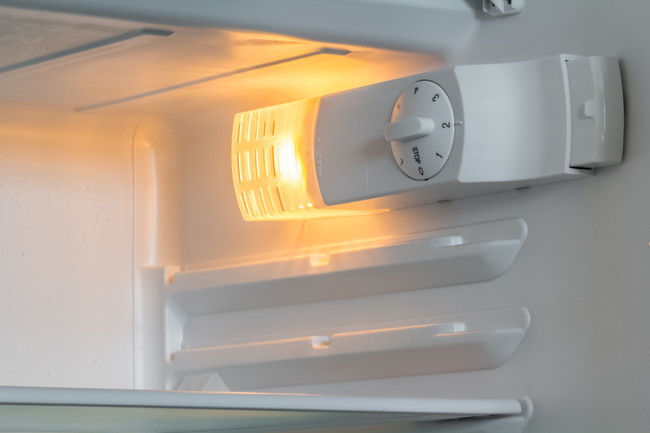 冷蔵庫内の温度設定