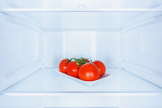 冷蔵庫のトマト