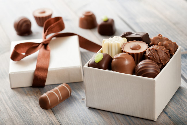 チョコレートの箱