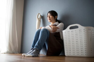 考える主婦