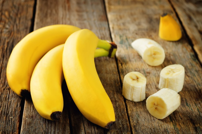 バナナとバナナの実