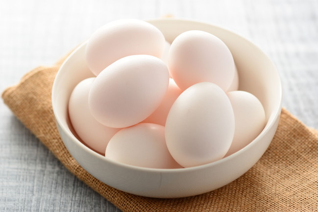 白い卵