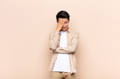 シャイな男性
