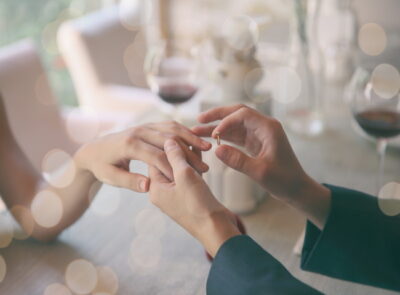 プロポーズと婚約指輪