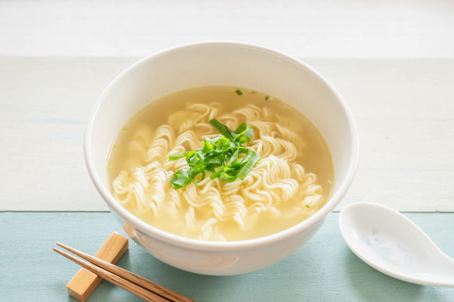 シンプルな塩ラーメン