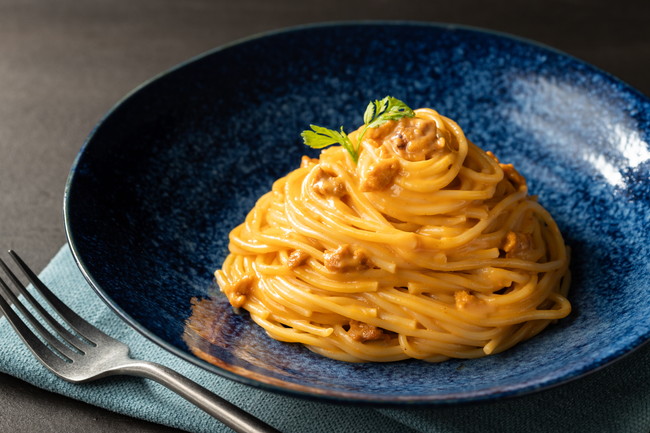 ウニ　パスタ　スパゲティ