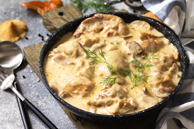 鶏肉のクリーム煮