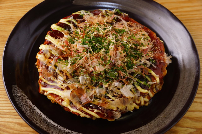 お好み焼き　ネギ焼き