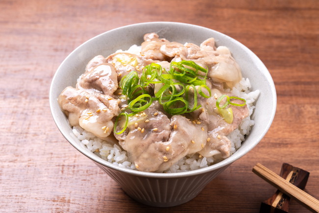 ネギ塩カルビ丼