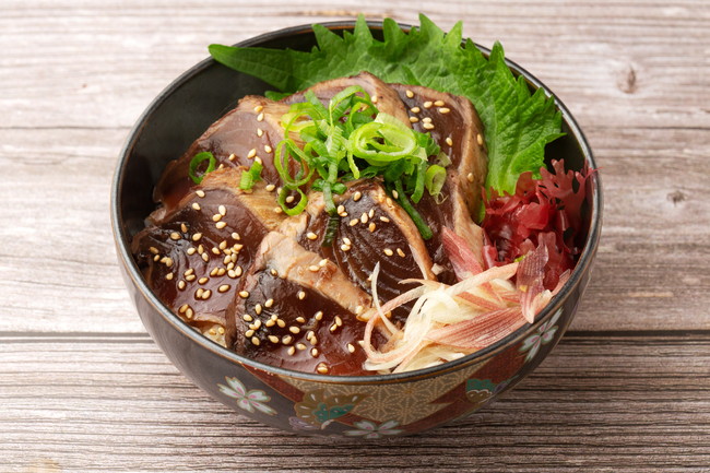 カツオ漬け丼