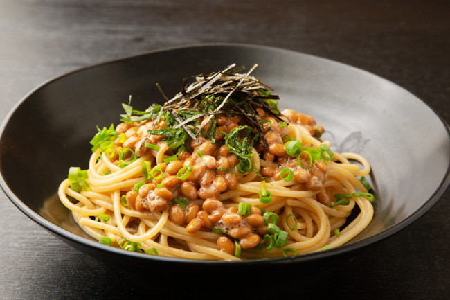 納豆パスタ