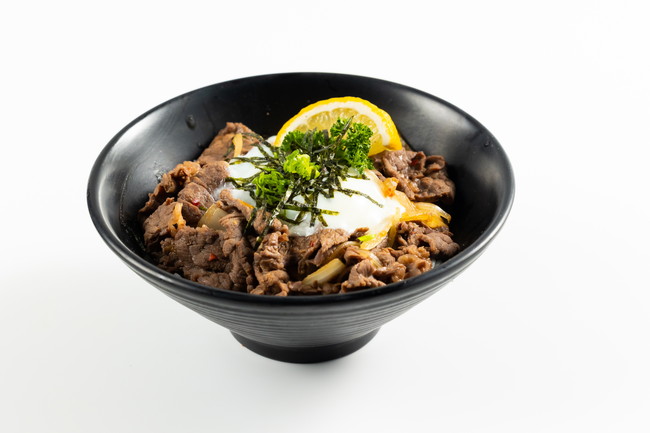 目玉焼き牛丼