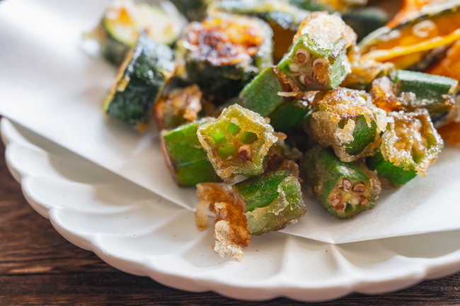 オクラの唐揚げ