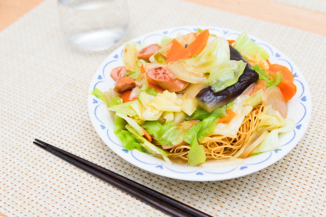 あんかけ焼きそば