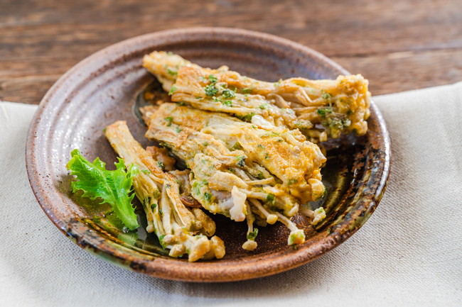 えのき　ピカタ