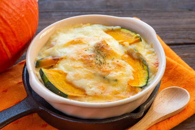 かぼちゃグラタン