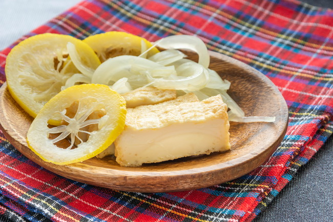厚揚げのレモン煮