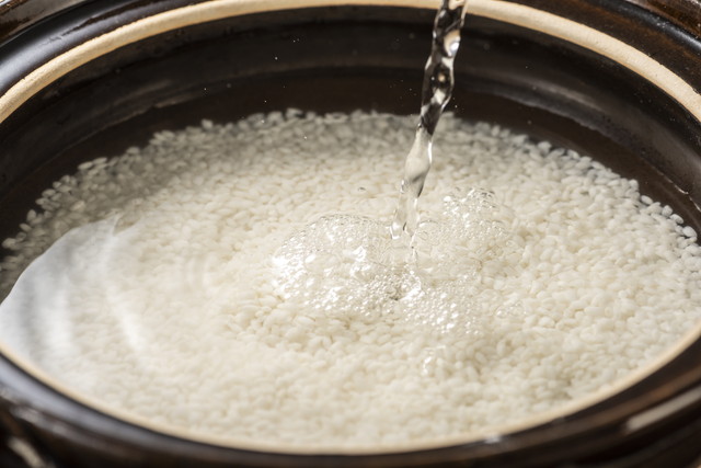 米の量と水の量を適切に